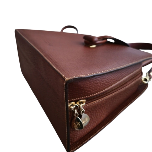 Loewe RARE Leather Brown Handbag Crossbody Bag - Picture 15 of 16